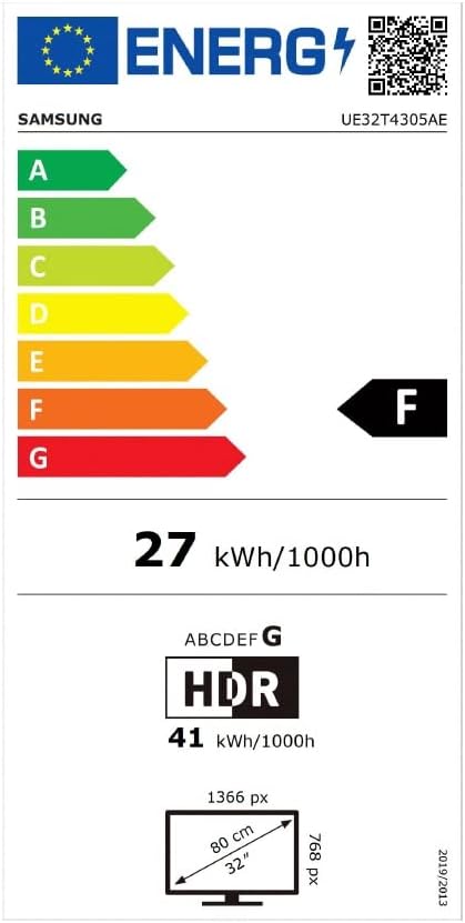 32" Smart Samsung TV with HD Resolution view 9