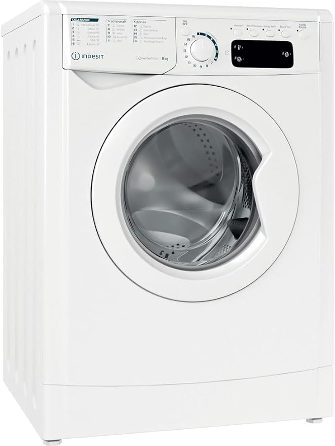 Indesit front load washing machine, 8 kg, 1200 RPM view 1