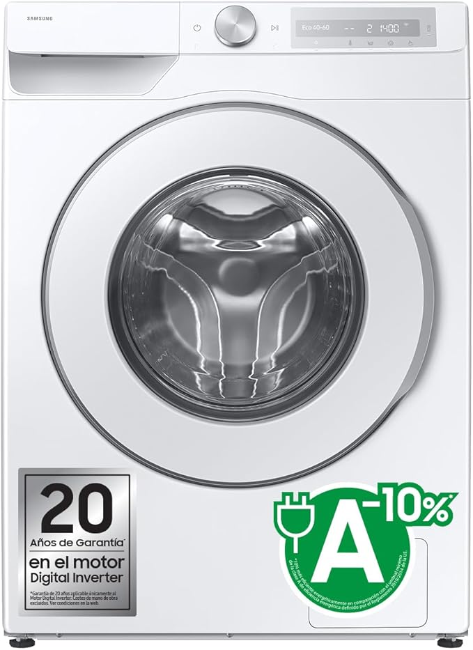 9K Washer - AI EcoBubble™ Technology with SmartThings and Artificial Intelligence view 10