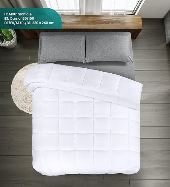 Utopia Bedding Quilted Duvet 135x200 cm view 2
