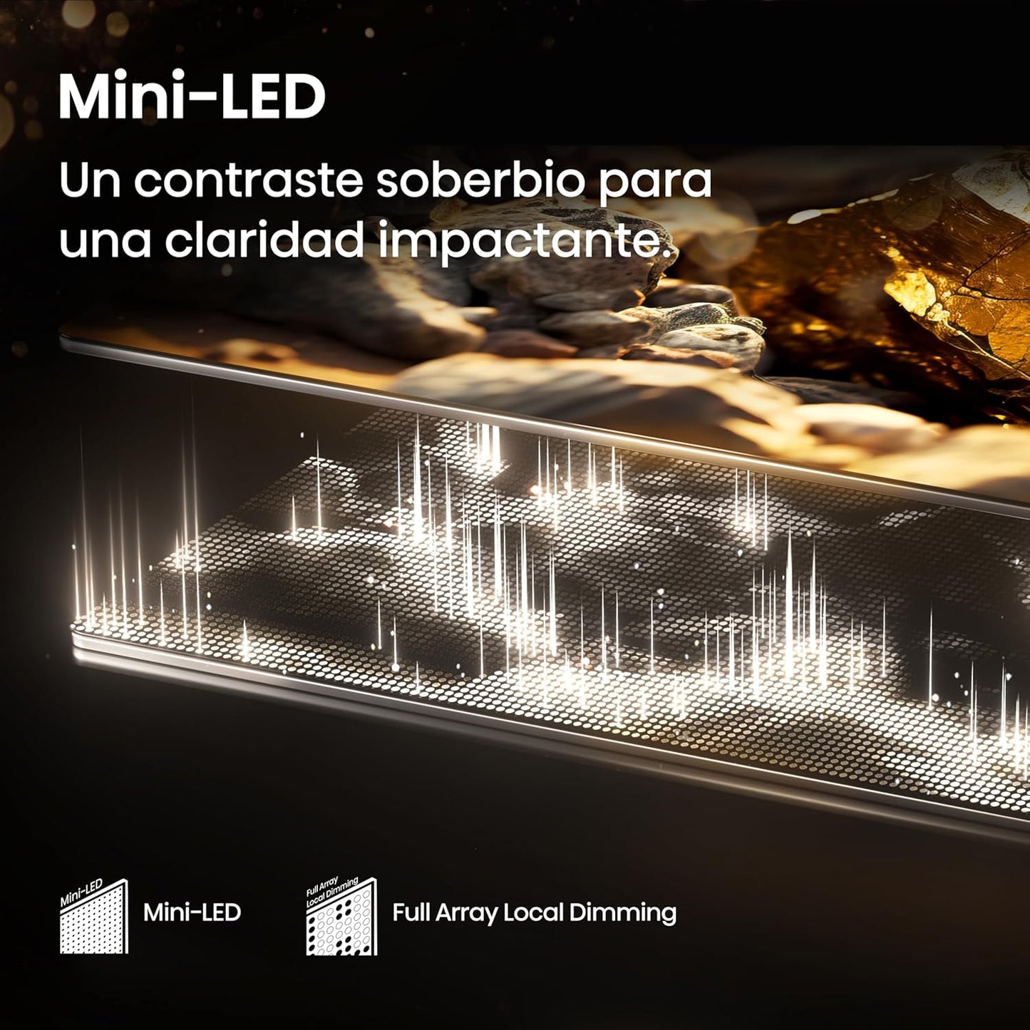 2025 Hisense 55E8Q Mini LED Smart TV, Quantum Dot, 144 Hz, Built-in Subwoofer, Dolby Vision view 6
